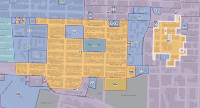 RT-3 zoning illustration