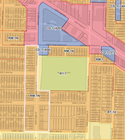 RM-1 zoning illustration