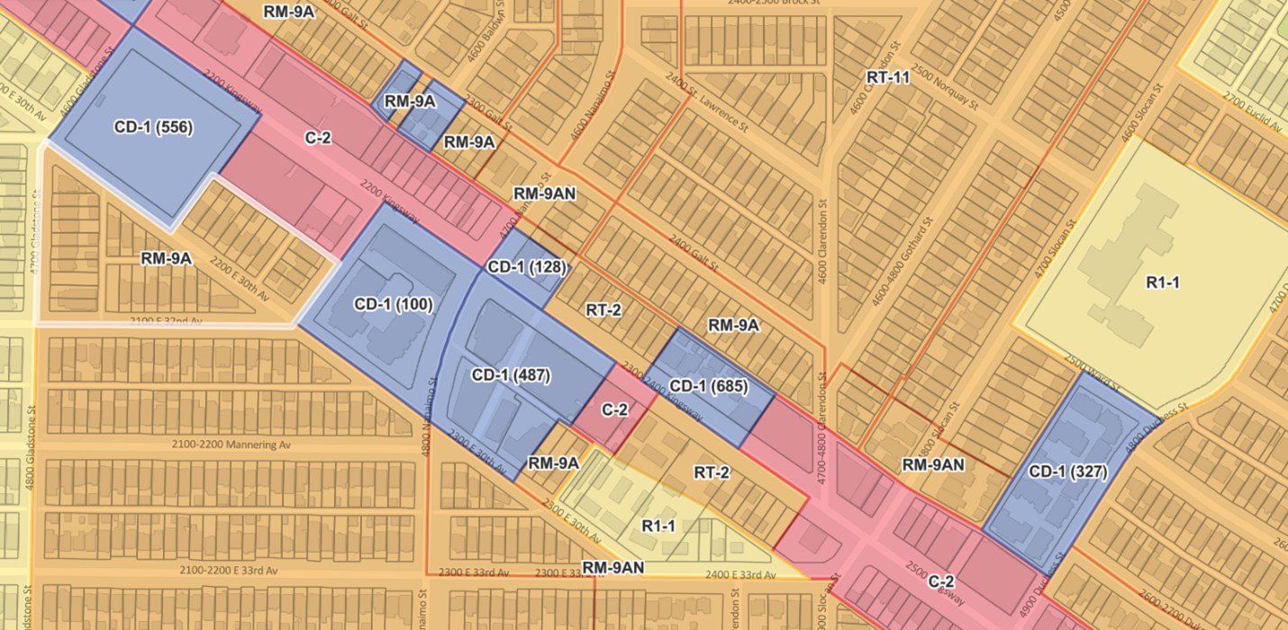 RM-9, RM-9N, & RM-9BN zoning illustration